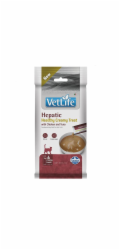 FARMINA Vet Life Cat Hepatic Creamy treat with Chicken & Tuna box – pamlsek pro kočku – 4x15g