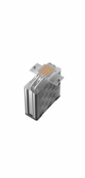 DEEPCOOL CPU Chladič AG400 G2 PLUS, 2x120mm, LGA1851, AM5, černá