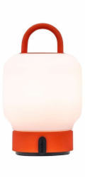 Kooduu Přenosná bateriová lampa LOOME oranžová