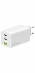 COLORWAY 2x USB-C, 1x USB-A/ síťová nabíječka/ GaN/ PD/ PPS/ 100W/ Bílá