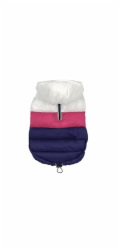 PCHEŁKA Rocco White-Pink-Purple - obleček pro psy - velikost S