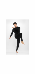 Bielizna męska VIKING Meriboo Man Set Merino czarna M