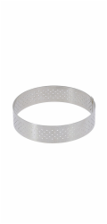 Kruhový rám de Buyer, 3098.01, perforovaný, průměr 5,5 cm, nerez