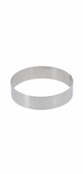 Kruhový rám de Buyer, 3098.02, perforovaný, průměr 6,5 cm, nerez