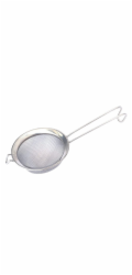 Kuchyňské sítko de Buyer, 3242.10N, nerez, nerezová gáza, těsná síťovina, průměr 10 cm