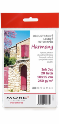 ARMOR Fotopapír Harmony 250g,10x15cm glossy, 20 listů, photo, inkjet, oboustranně lesklý