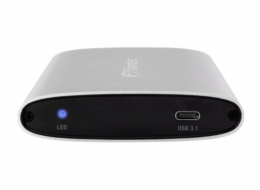 FANTEC ALU-25U31 stribrna 2,5  USB 3.1 Typ C hlinik