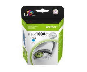 Ink. kazeta TB kompat. s Brother LC1000C 100% N