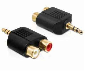 Delock audio adaptér stereo jack 3.5 mm 3 pin samec > 2 x...