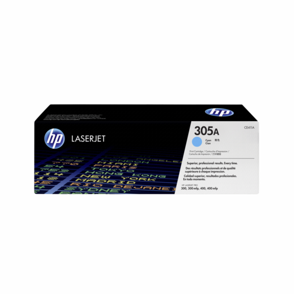 HP Toner CE 411 A cyan No. 305 A