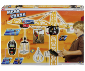Dickie stavební jeřáb Mega Crane 120 cm na kabel