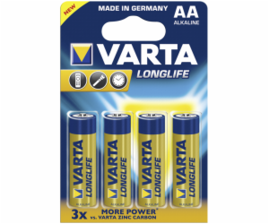 100x4 Varta Longlife Extra Mignon AA LR 6     PU master box