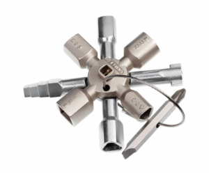 Knipex 00 11 01 Klíč na rozvodné skříně TwinKey