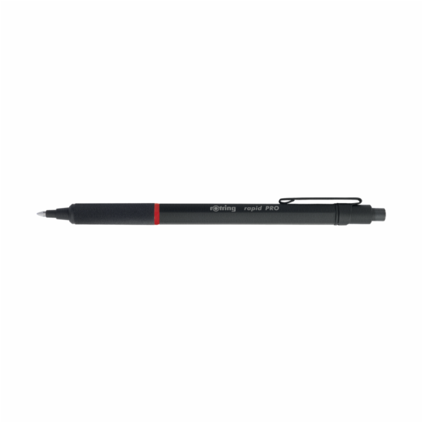 rotring Rapid Pro propiska matne cerna s modrou naplni