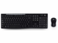 set Logitech Wireless Desktop MK270, CZ