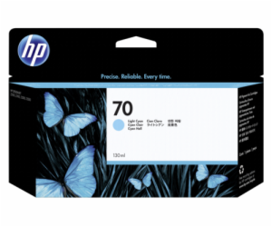 Inkoust HP č. 70 (C9390A) Světle azurová