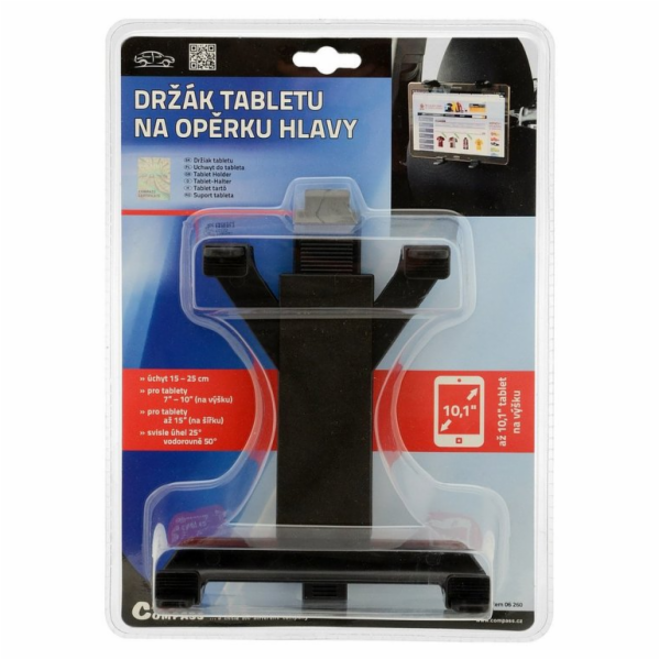 Držák tabletu na opěrku hlavy COMPASS