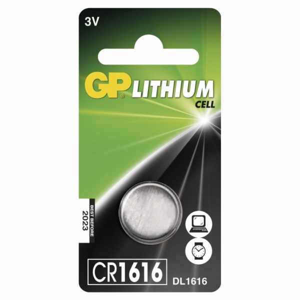 GP lithiová baterie 3V CR1616 1ks
