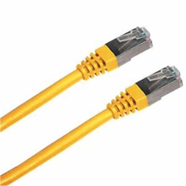 Patch kabel FTP Cat 6, 5m - žlutý