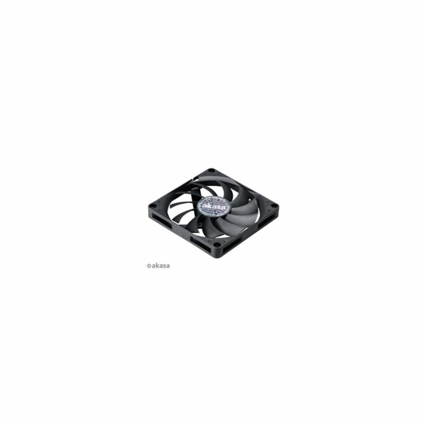 AKASA ventilátor Slimfan, 80 x 10mm, kluzné ložisko, pro ...