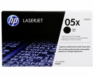 HP 05X Black LJ Toner Cart, CE505X (6,500 pages)