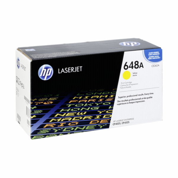 HP toner CE 262 A zluta c. 648 A