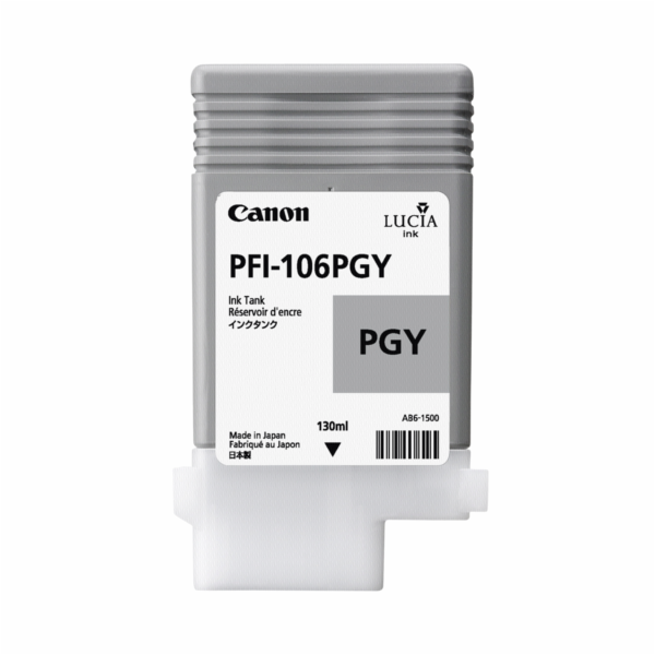 Canon PFI-106 PGY ink. photo seda