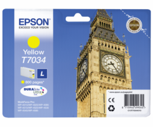 Epson cartridge L zluta T 703 WorkForce Pro       T 7034
