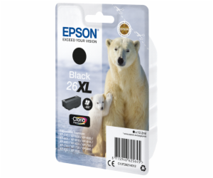 EPSON ink čer Singlepack "Lední medvěd" Black 26XL Claria...