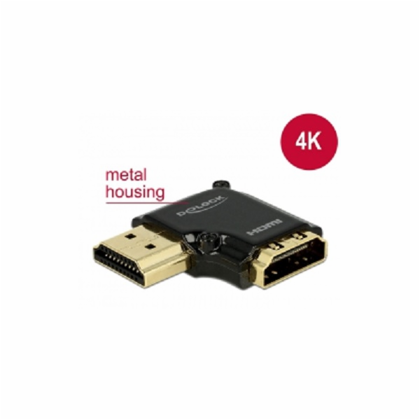 DeLOCK HDMI-A samec > HDMI-A samice 4K, kabel