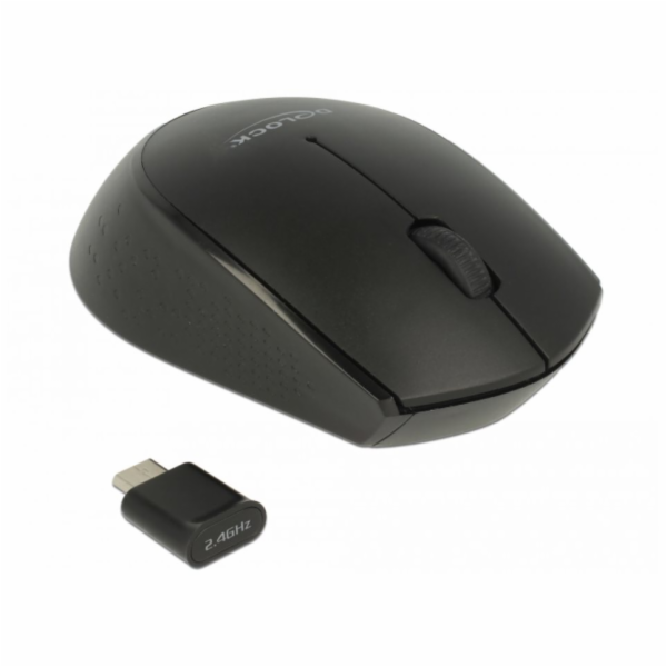 Delock mini - Myš - pravák a levák - optický - 3 tlačítka...