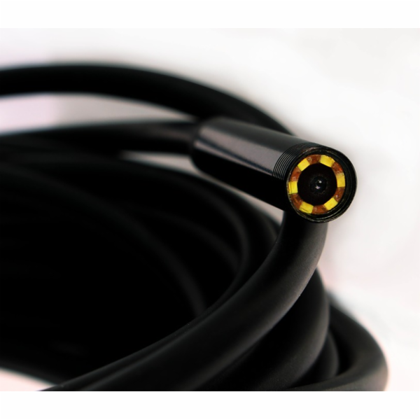 USB endoskopická kamera průměr 5,5mm kabel 5m a zrcátkem ...