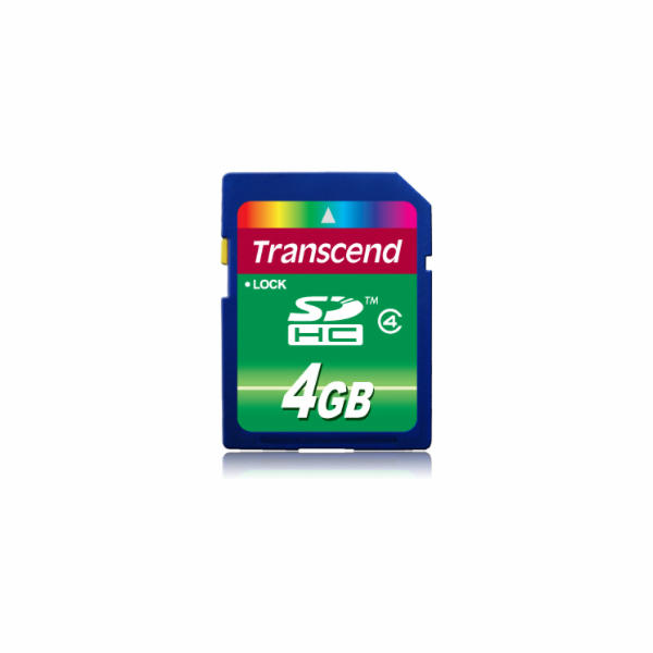 TRANSCEND SDHC karta 4GB Class 4