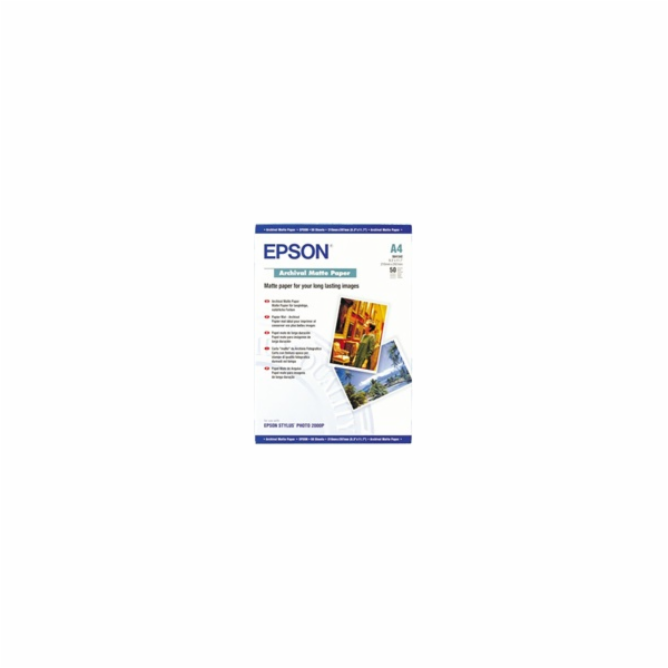 EPSON A4, Archival Matte Paper (50listů)