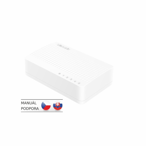 Tenda S105 5-Port Mini Eco Fast Ethernet Switch, 10/100 M...