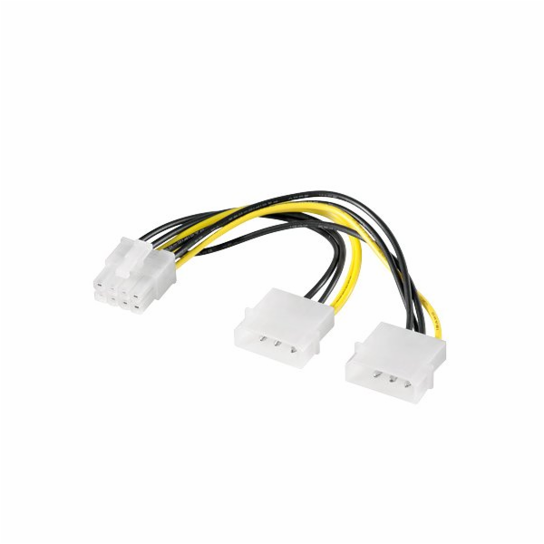PREMIUMCORD Napájecí redukce 2x MOLEX PCI-e 8pin