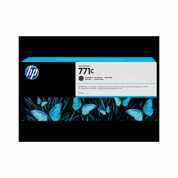 HP 771C - 775 ml - matná čerň - originální - inkoustová c...