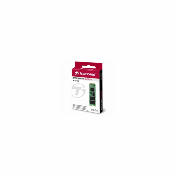 TRANSCEND SSD MTS820 240GB, M.2 2280, SATA III 6Gb/s, TLC