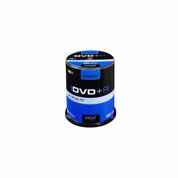 Intenso DVD+R 4,7 GB 16x 100 kusů (4111156)