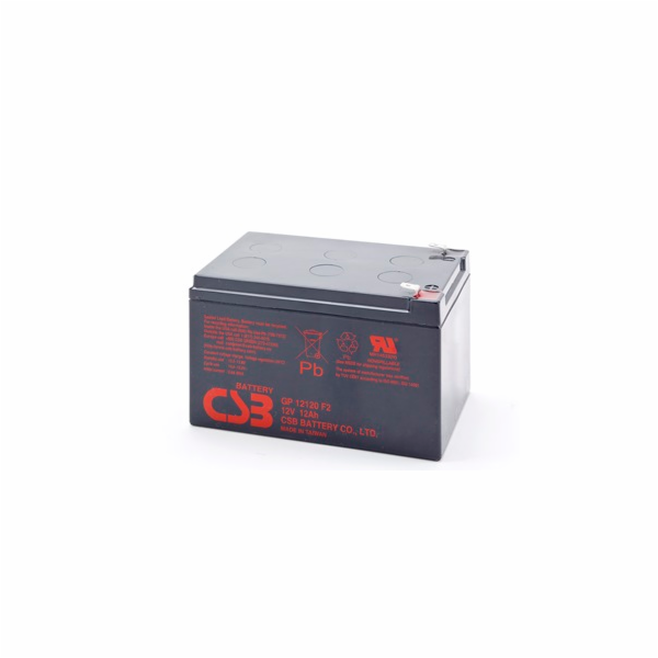 CSB 12V 12Ah GP12120 F2 - Pb záložní akumulátor VRLA AGM ...