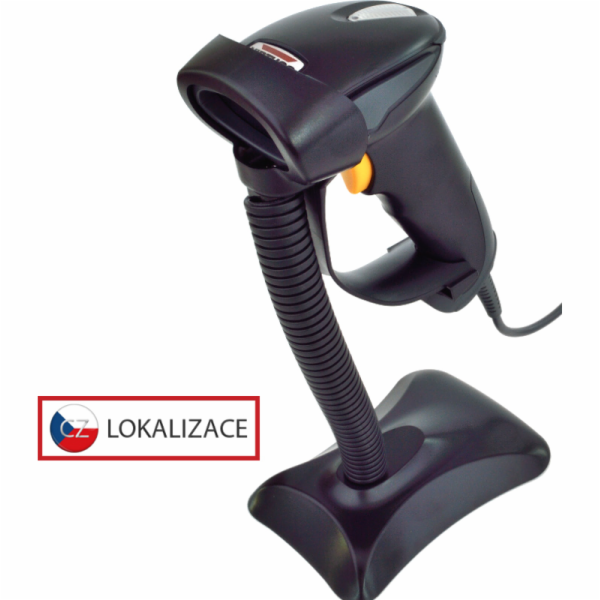 Virtuos CCD čtečka HT-310A s dlouhým dosahem, USB (kláves...