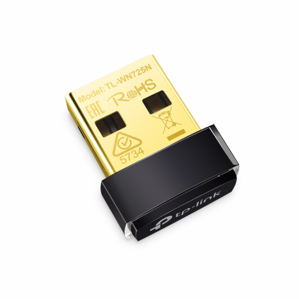 TP-Link TL-WN725N USB adapter (N150, 2,4GHz, USB2.0)