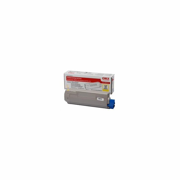43865721 OKI Toner yellow pre C5850/5950 6000stran