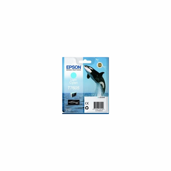 Atrament Epson T7605 Svetloazúrová
