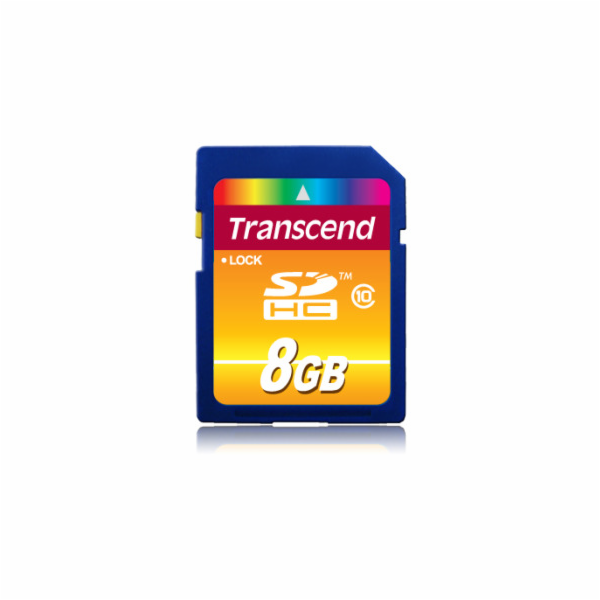 TRANSCEND SDHC karta 8GB Premium, Class 10