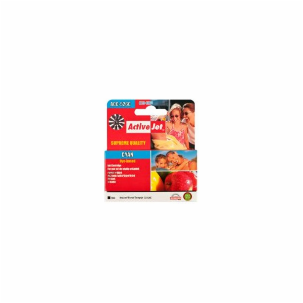 ActiveJet inkoust Canon CLI-526C, 10 ml,  new    ACC-526C