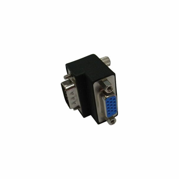 DeLOCK Adaptér VGA samec/samice úhlový 90°