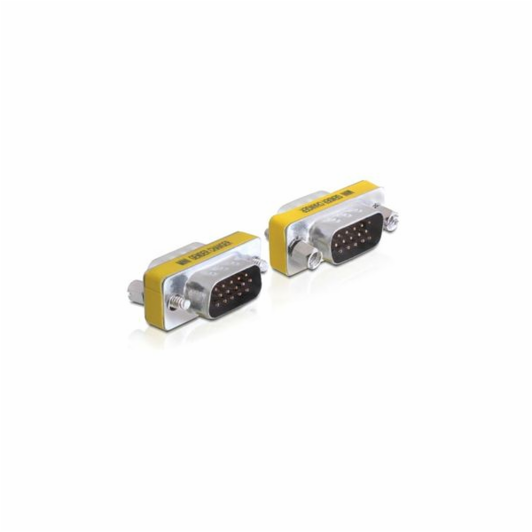 Delock Adaptér DB15 (VGA) samec/samec