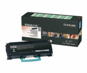 LEXMARK černý toner pro X264, X363, X364 (3 500 stran)
