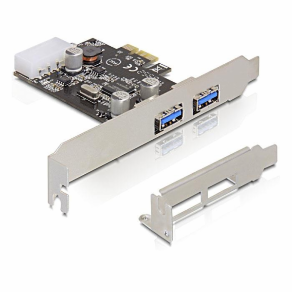 DeLOCK PCIe x1 karta pro 2x ext. USB 3.2 Gen 1, USB řadič